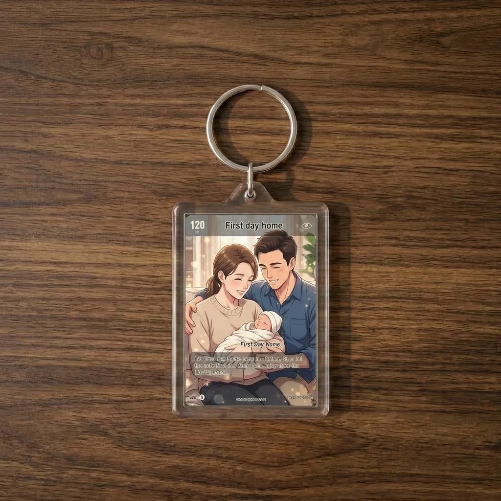 Printed Key Ring preview