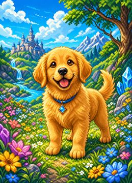 Pixel Art artwork style preview